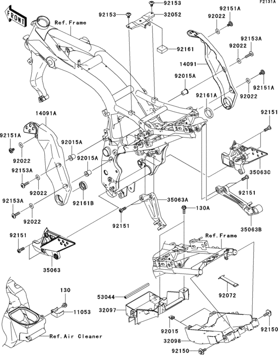 Frame fittings(j2h)