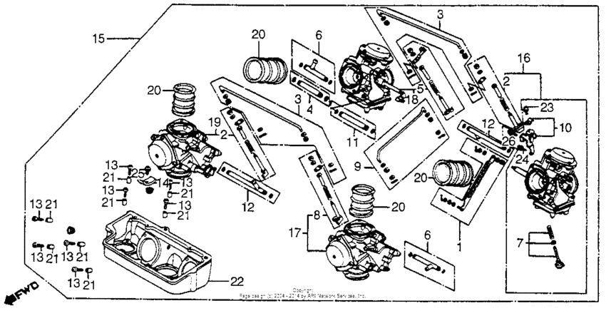 Carburetor assy. (link)