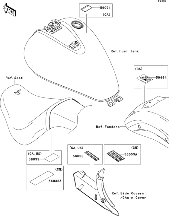VN900 Лейбл предостережения