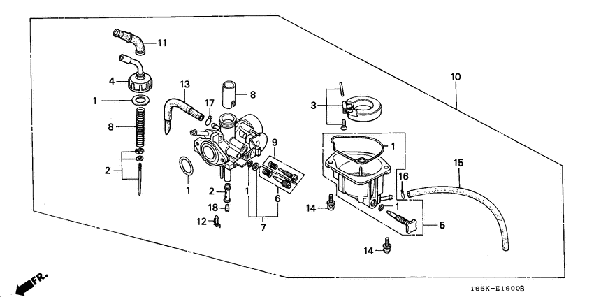 Carburetor assy