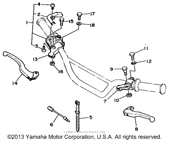 Handle switch - lever