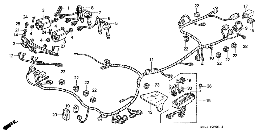 Harness wire