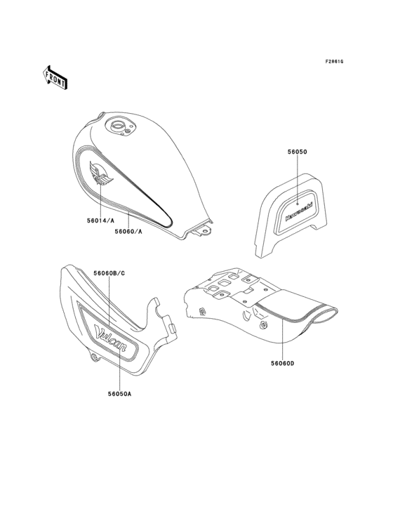EN500 Decals(en500-a5)(green / white)