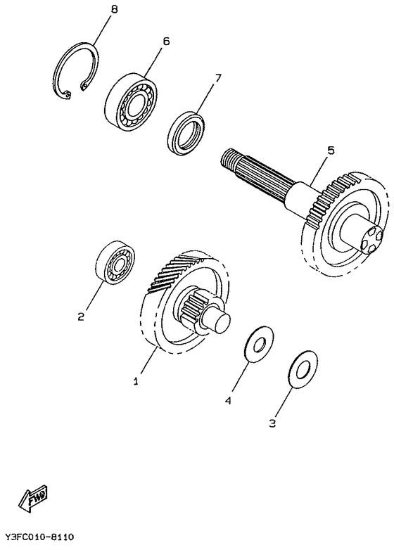 CW50T Трансмиссия