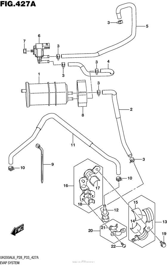 Evap System (Uh200Al6 P33)
