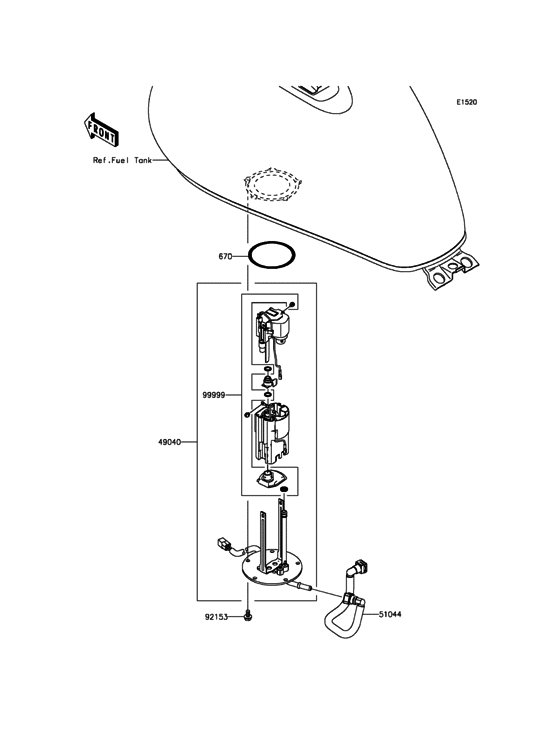 VN900 Топливный насос