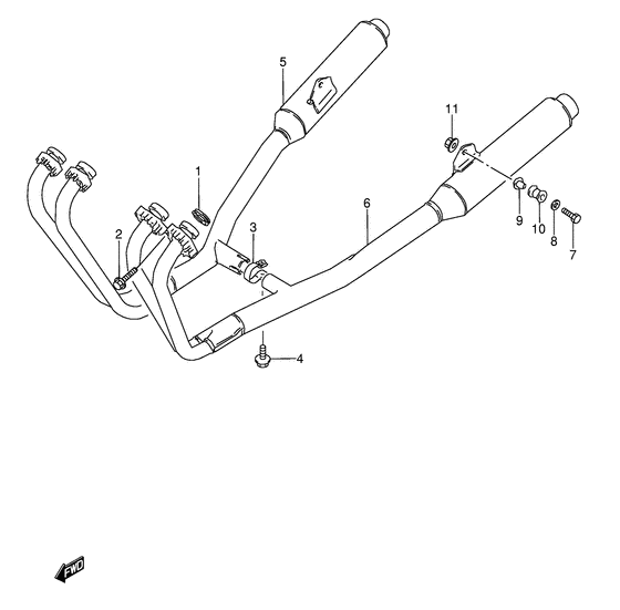 Muffler comp