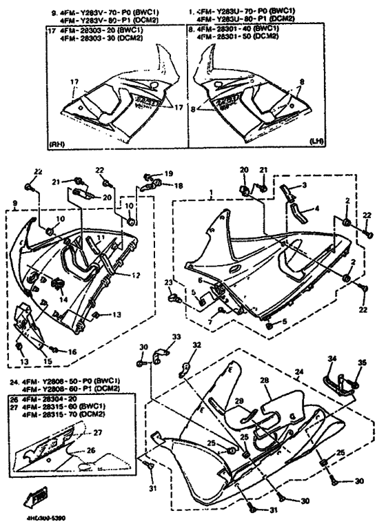 Cowling comp