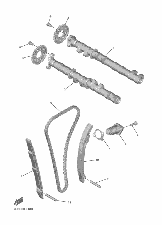 Camshaft & chain
