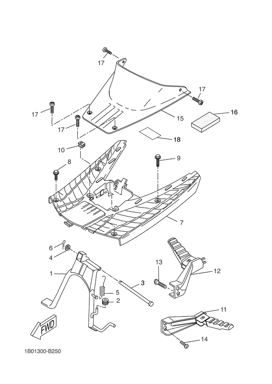 Stand & footrest