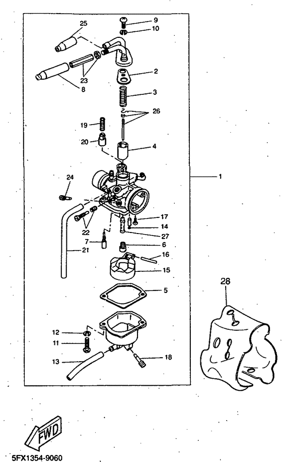 CW50RSP Карбюратор