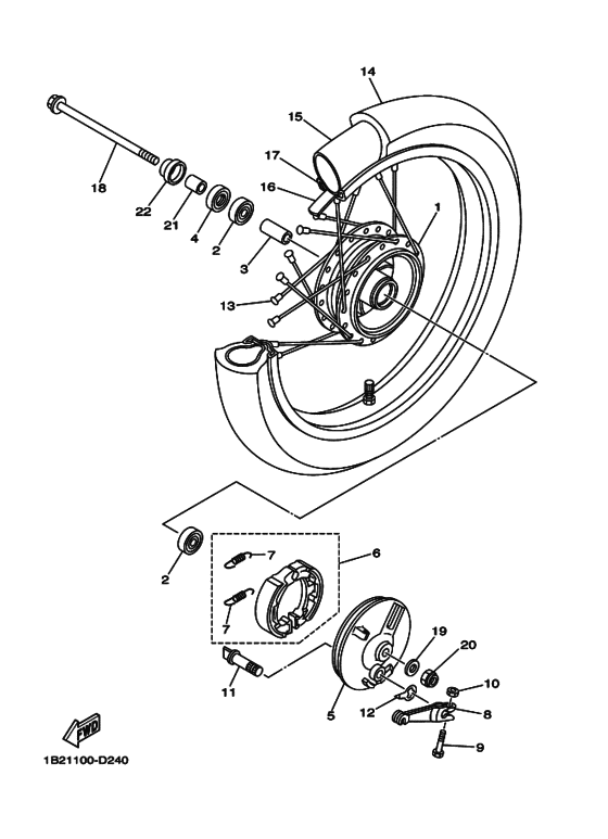 Transom + tube