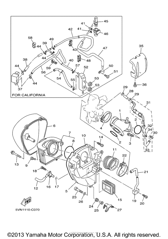 XV17AS Впускная система