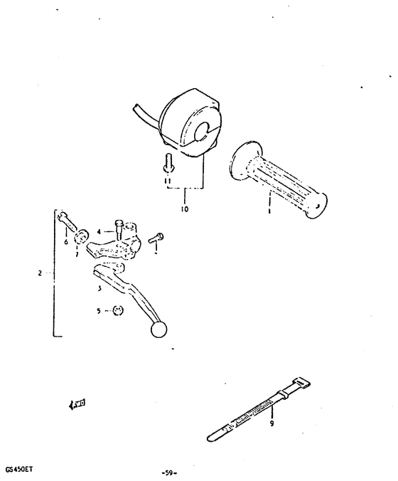 Left handle switch