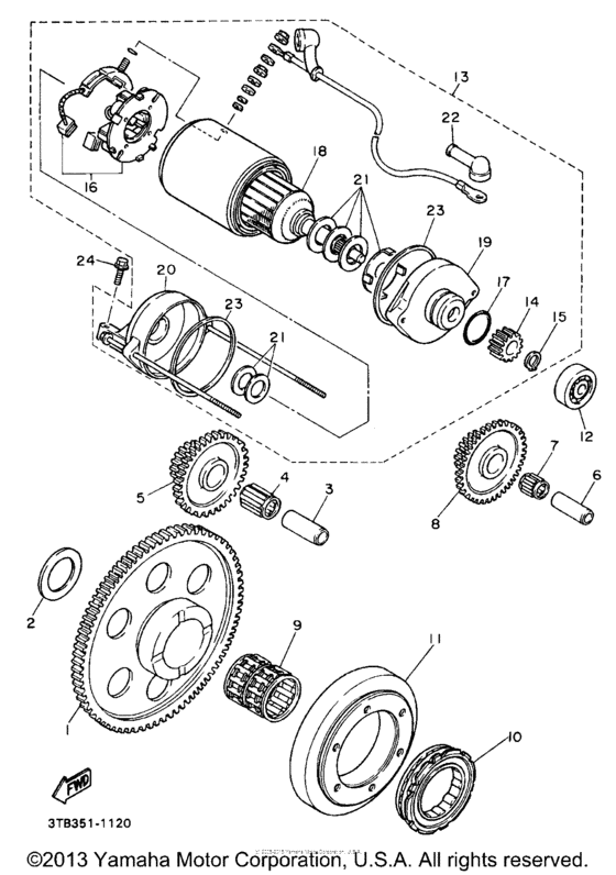 Муфта стартера