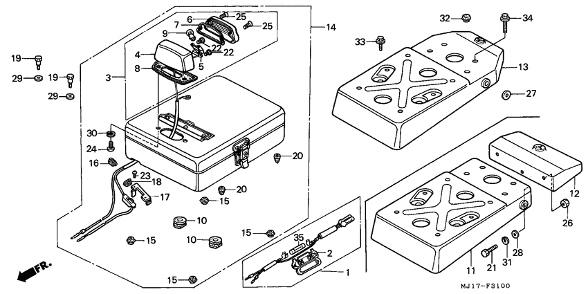 Brief box/carrier