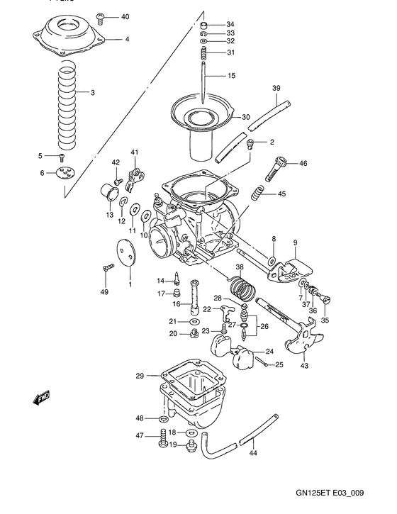 Carburetor assy