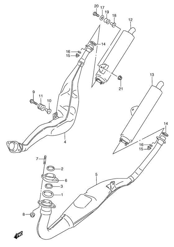 Muffler comp