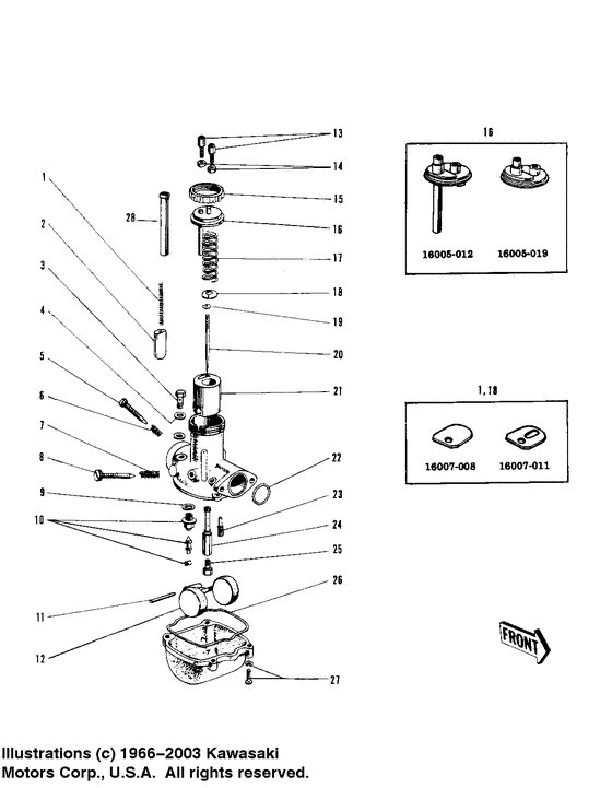 Carburetor assy