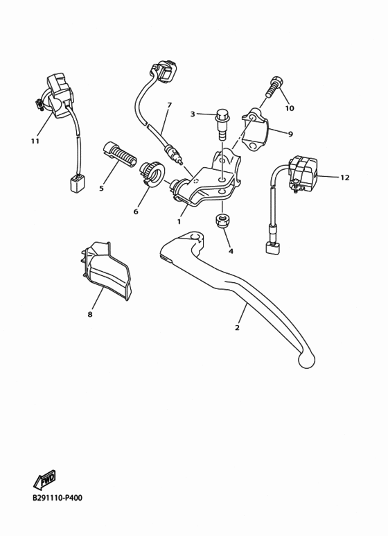 Handle switch & lever