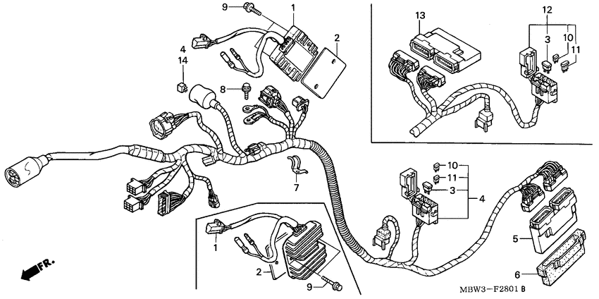 Harness wire