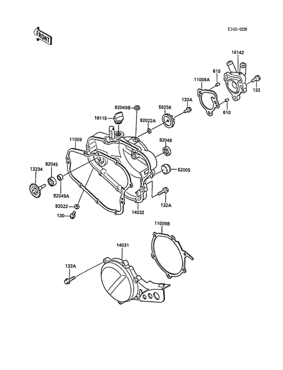  Крышки двигателя
