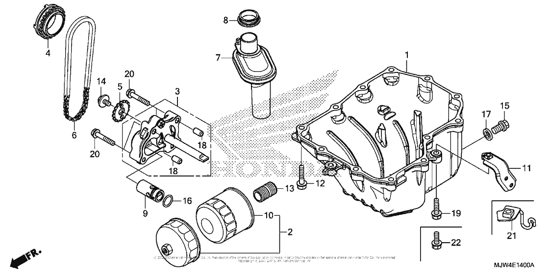 Oil Pan + Oil Pump