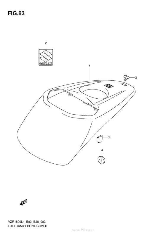 Fuel Tank Front Cover