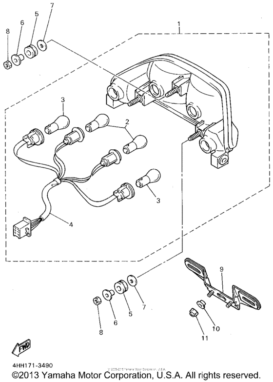 GTS1000AFC Фонарь