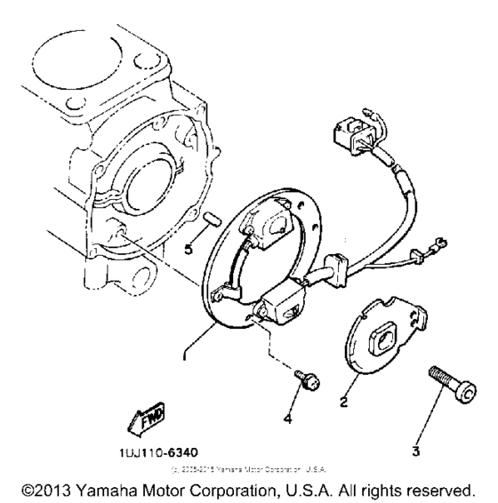 YX600T Pickup coil governor