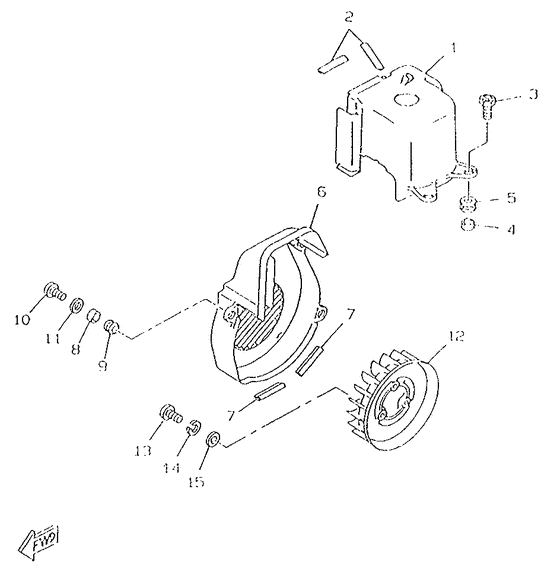 CW50RS Air shroud. fan