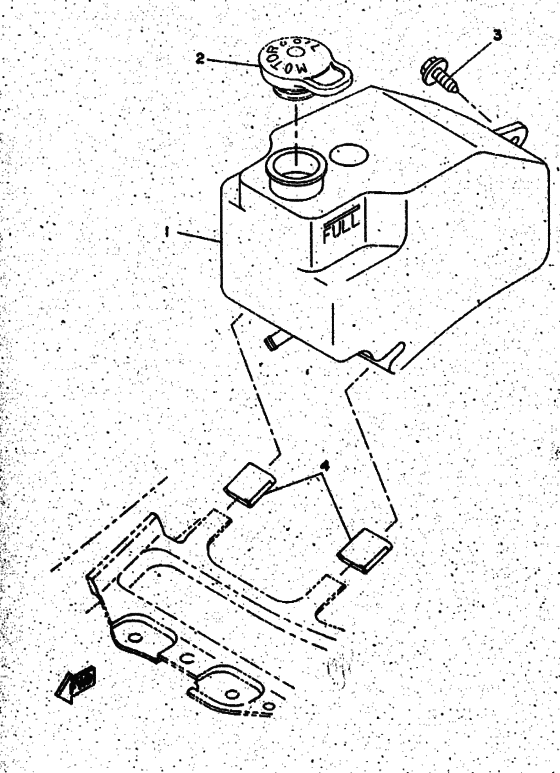 CW50 Бак масляный