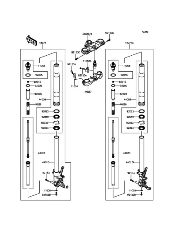 Front Fork(FFF/FFFA)