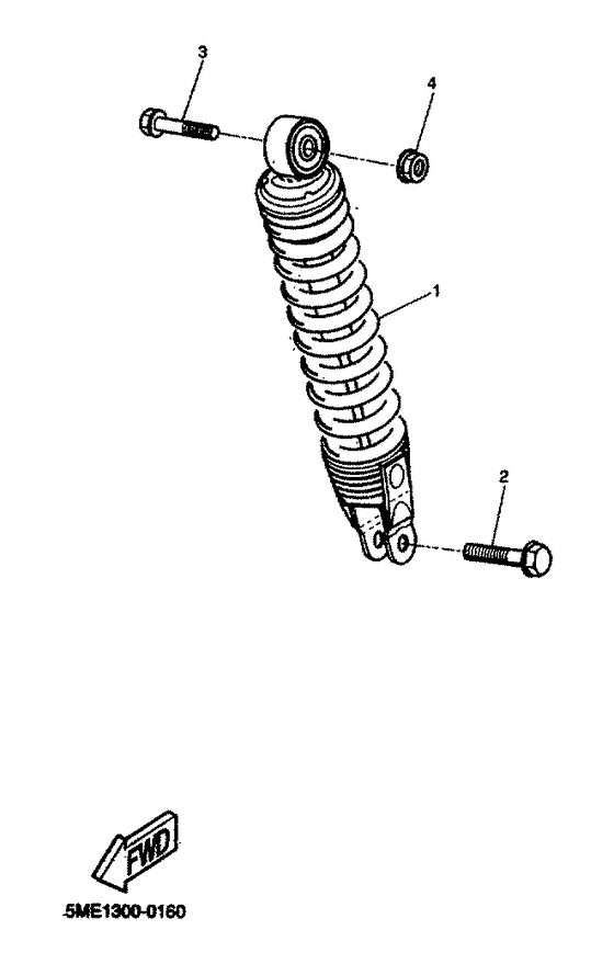 YQ100 Задняя подвеска