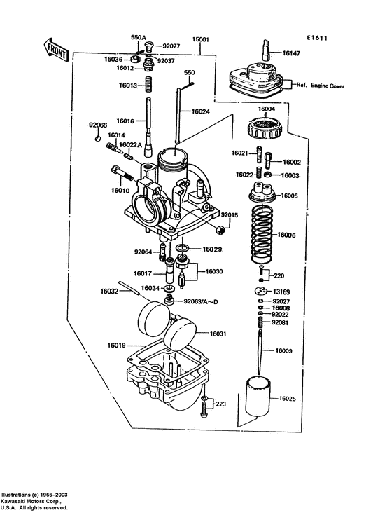 Carburetor assy