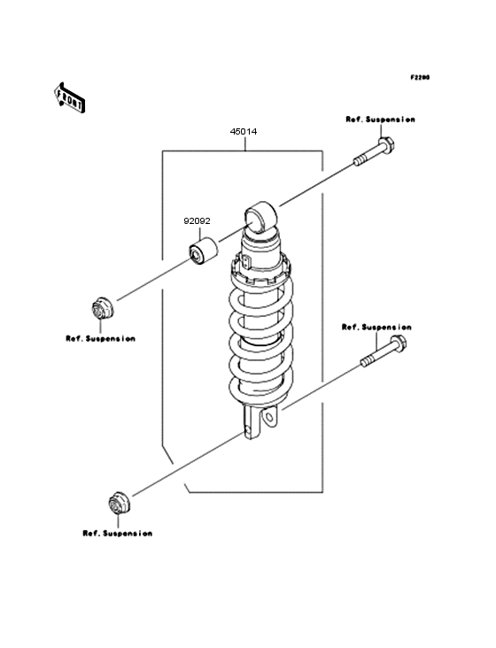ZR750 Амортизатор