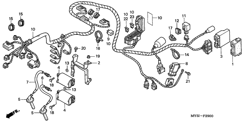 Harness wire