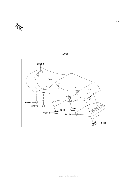 ZG1400 Сиденье