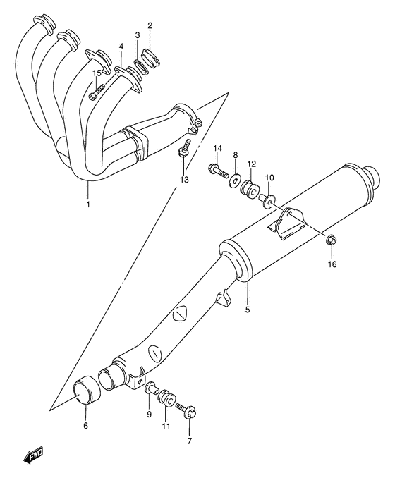 Muffler comp