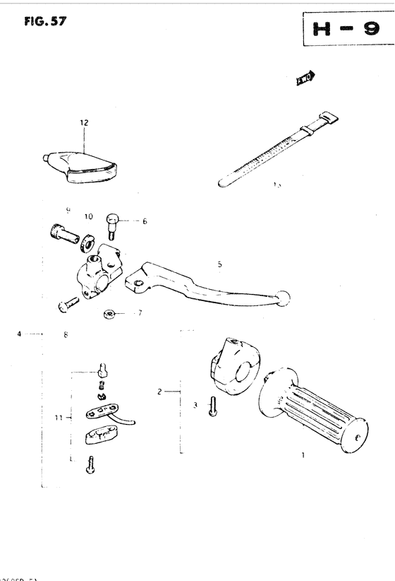 Right handle switch