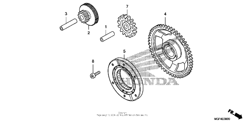Муфта стартера