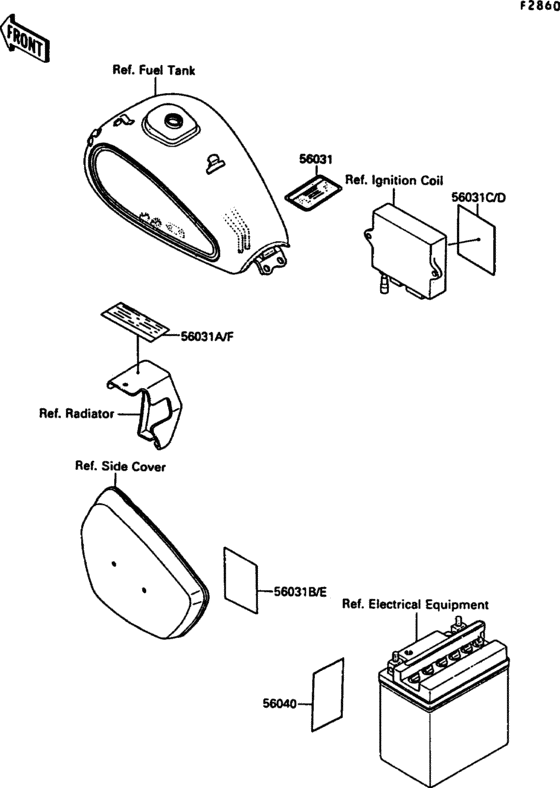 VN1500 Наклейки