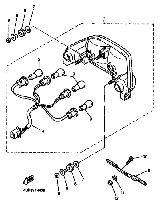 GTS1000A Фонарь