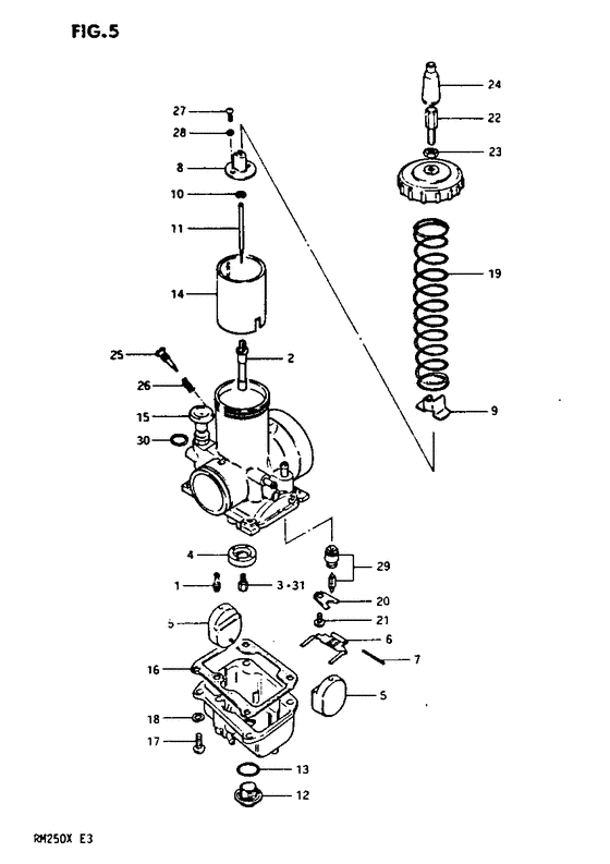 Carburetor assy