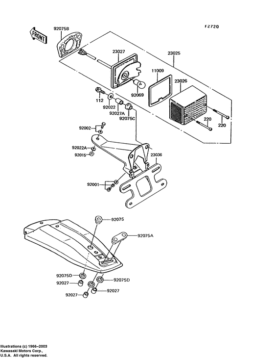 Taillight unit ass`y