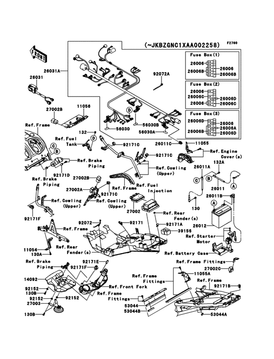 ZG1400 Электрика