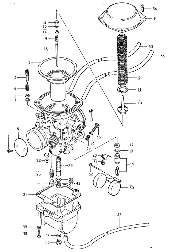 Carburetor assy