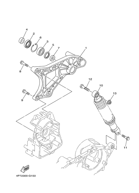 Rear arm & suspension