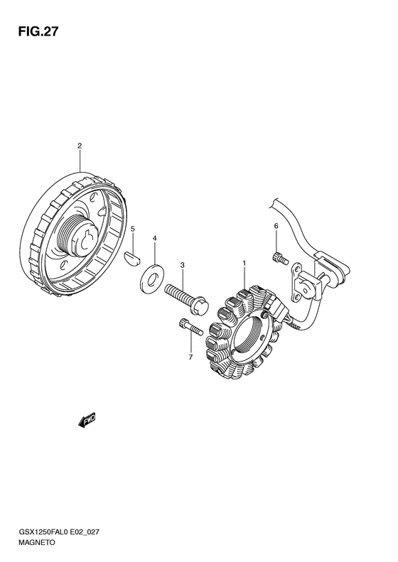 GSX1250 (ABS) Зажигание