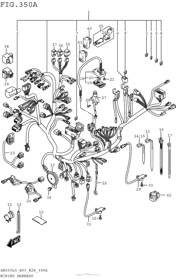 Wiring Harness (An650L5 E03)
